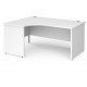 Harlow Panel End Ergonomic Corner Desk